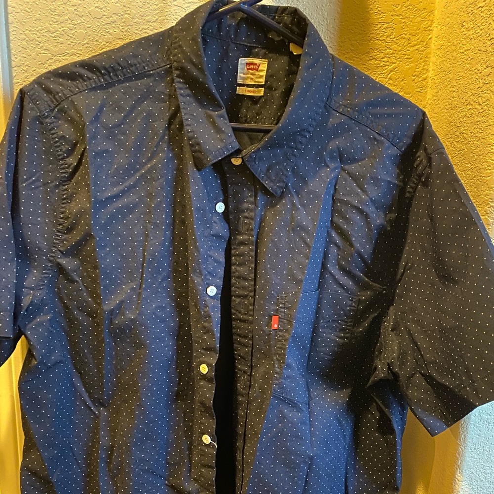 Levi’s short sleeve shirt.